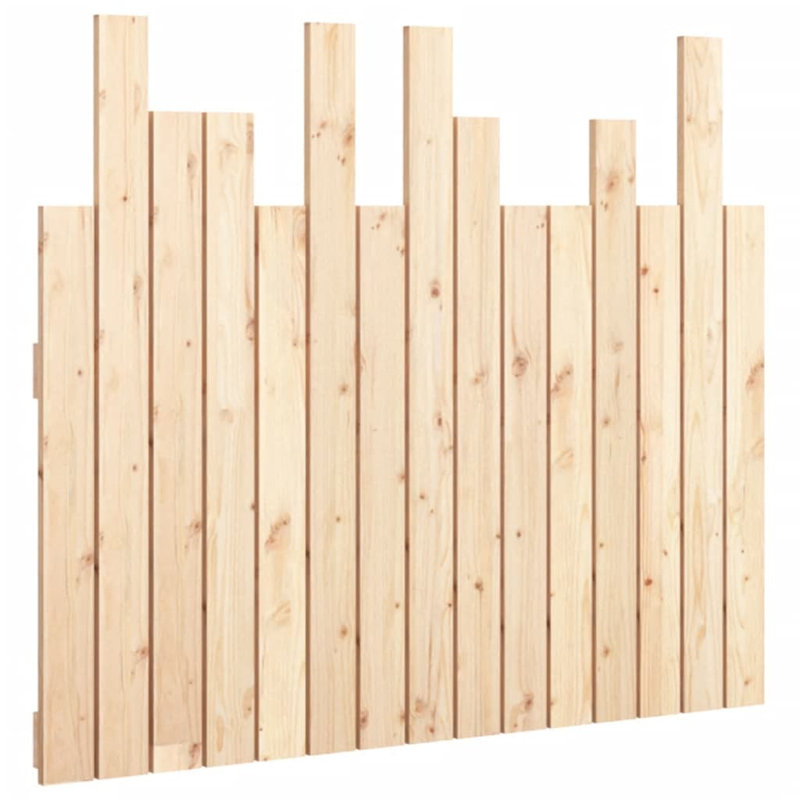 Isles Solid Wood Headboard, 82.5 x 80 cm, Brown
