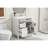 30.00'' Single Bathroom Vanity with Ceramic Top-97827525