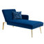 Chaise longue rembourrée Kix-120931591