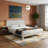 Walter Contemporary 82.1'' W Platform King Bed with Headboard-2117452278-2117452274