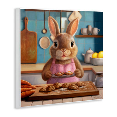 Plaque murale de madame Bunny Bakewell, design par Lucia Heffernan