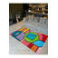 Tapis à motif graffiti multicolore Paris Collection-467446340