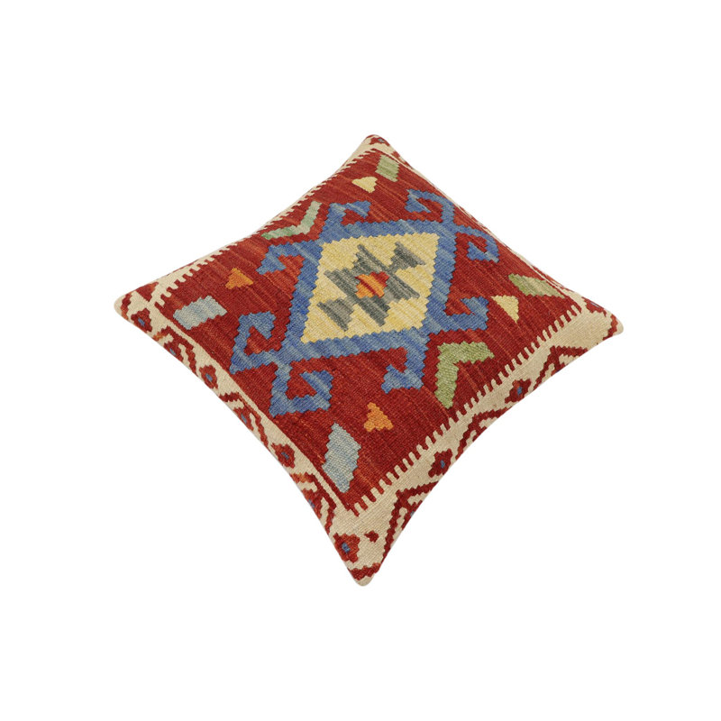 Housse et insert de coussin carré 100% laine