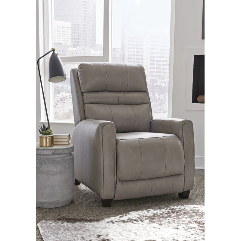 Turbo Leather Zero Gravity Recliner with Power Headrest