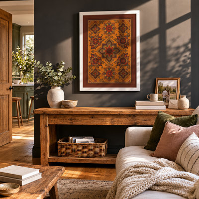 Ornate Eastern Tapestry Eclectic - Print