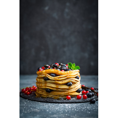Pancakes by YelenaYemchuk - Wrapped Canvas Print