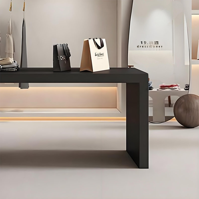 Table de présentation Modern, H 31,5 po x l 47,24 po x P 23,62 po, Noir