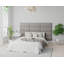 Kassius 30 cm x 75 cm Peel and Stick Upholstered Wall Paneling in Silver-1846590304