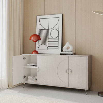 4 Door Wooden Cabinet