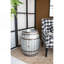 Table d'appoint cylindrique 22,5 x 22,5 x 26 po