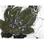 Art abstrait sur toile, "Abstract Flower with Paint Splash"-120118175