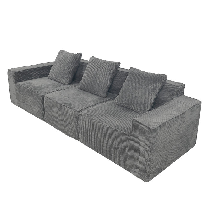 Canapé modulaire convertible 3 places Modern