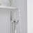 VIBRANTBATH  Urban Stream Brushed Nickel 1-handle Freestanding High-arc Bathtub Faucet with Hand Shower ( Valve Included )-73110362