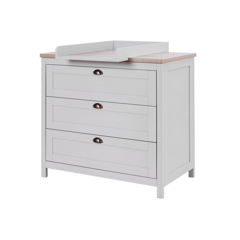 Tutti Bambini Verona Chest Changer, Dove Grey   Oak