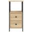 Herendeen 34 cm W Iron Bedside Table-272789201-328739554