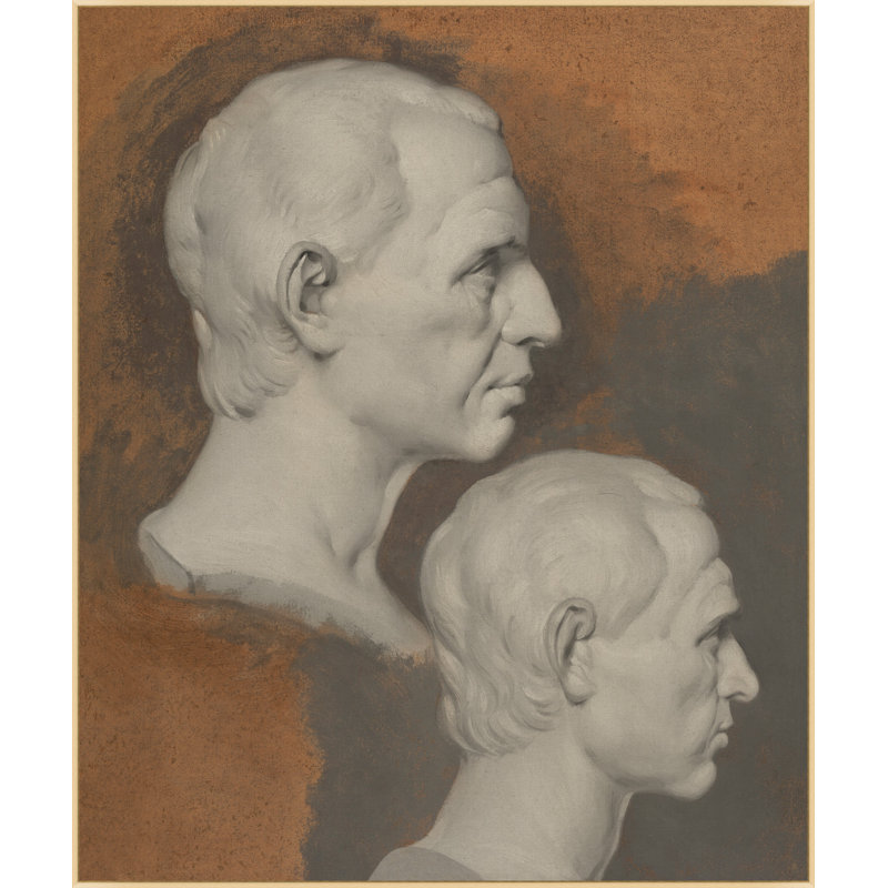 Studies Of A Classical Bust Painting