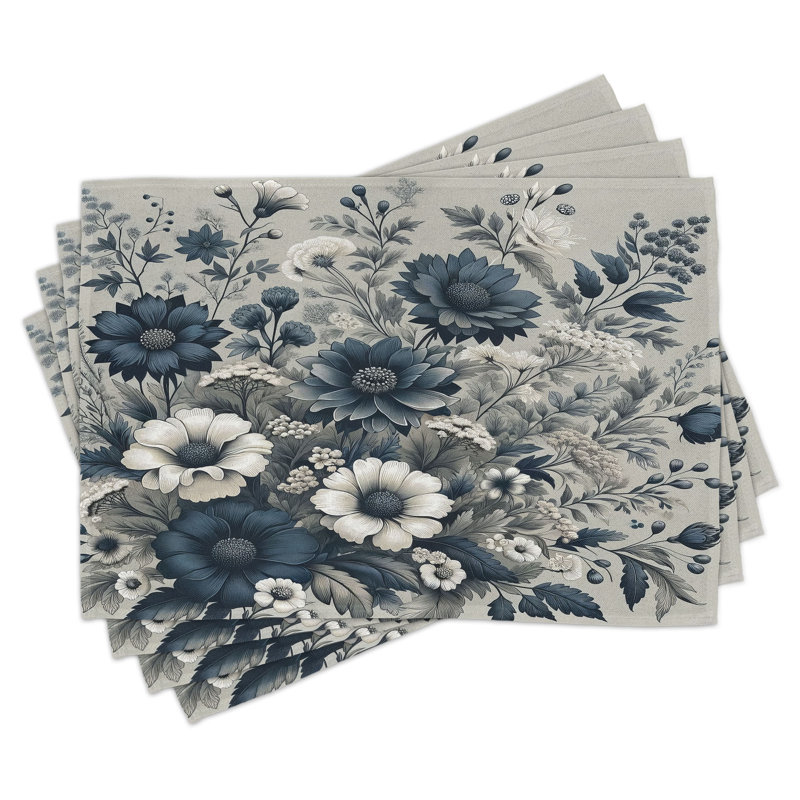Ensemble de 4 napperons Ambesonne
