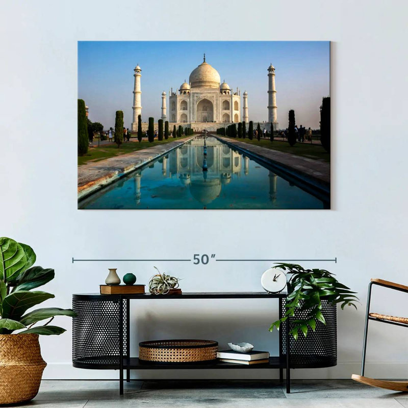 Adella Taj Mahal Pool Reflection, 32" H x 48" W