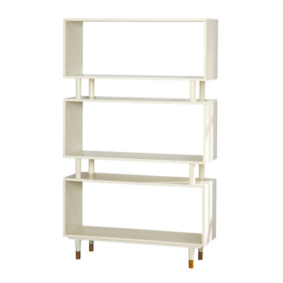 Camylle 3-Tier Geometric Bookcase