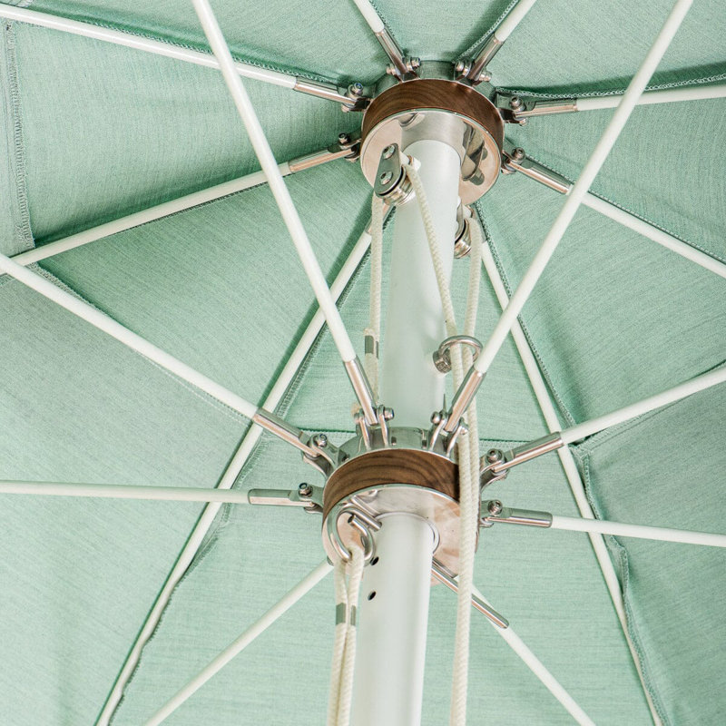 Patio 90'' W Umbrella, Teal/Green