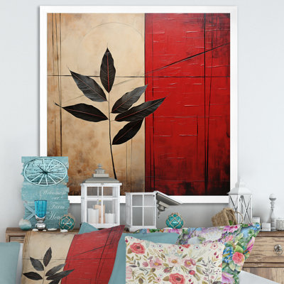 " Red Leaves Ruby Reduction "