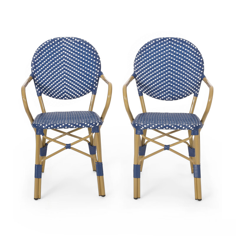 Ensemble de 2 chaises bistro de patio
