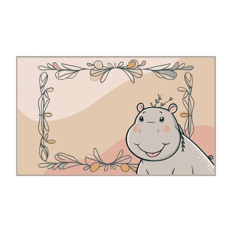 Tapis pour enfants East Urban Home, Rectangulaire 8 pi x 12 pi