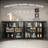 70.8" Black Buffet Cabinet With Storage,wood Sideboard Large Console Table