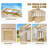 Wooden Greenhouse, Cedar Wood and Polycarbonate Walk-In Outdoor Greenhouse-138645068