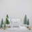 Resin Standing Deer washed Wood