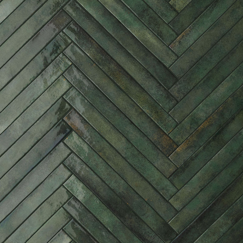 Trace 2X18 vert foncé, Vert