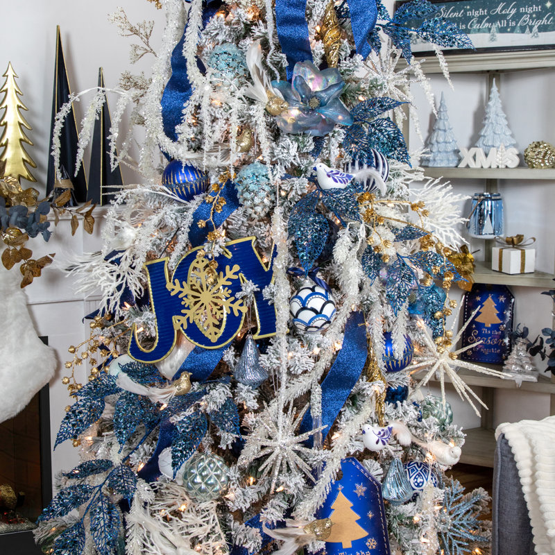 Ornement de Noël en verre 4,75 po