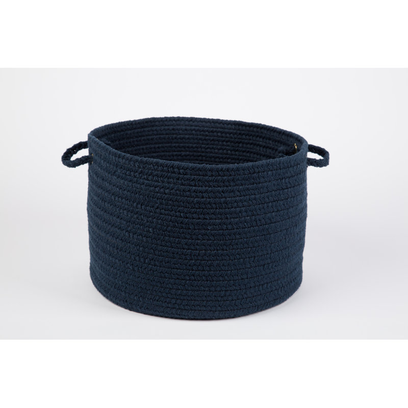 Panier en tissu Smyth, Bleu marine