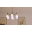 Lustre classique / traditionnel en verre à 7 lumières avec ampoules incluses Eunise