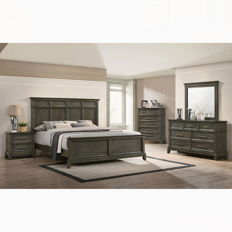 Modern Nightstand with Drawers