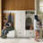 Faera Hall Tree 86.8'' Wide with Bench and Shoe Storage