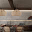 Luminaire suspendu en rotin Huka Wabi-Sabi