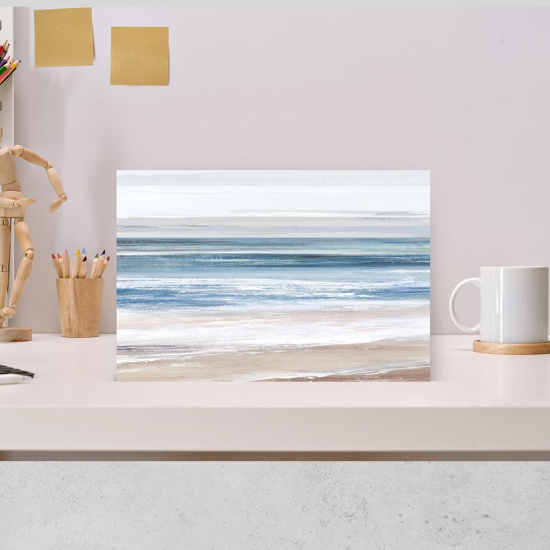 Serene Coastal Horizon I by PI Studio - Wrapped Canvas Print, 30.48cm H x 45.72cm W