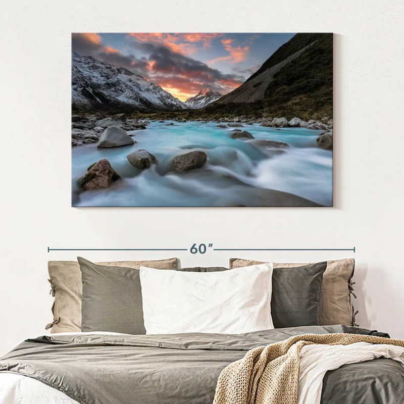 Sunset Over Hooker River, 34" H x 51" W