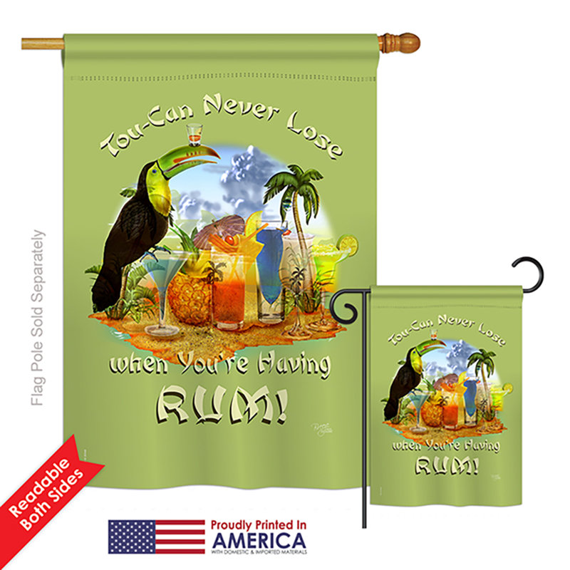 Double Sided Polyester Animal Flag Set