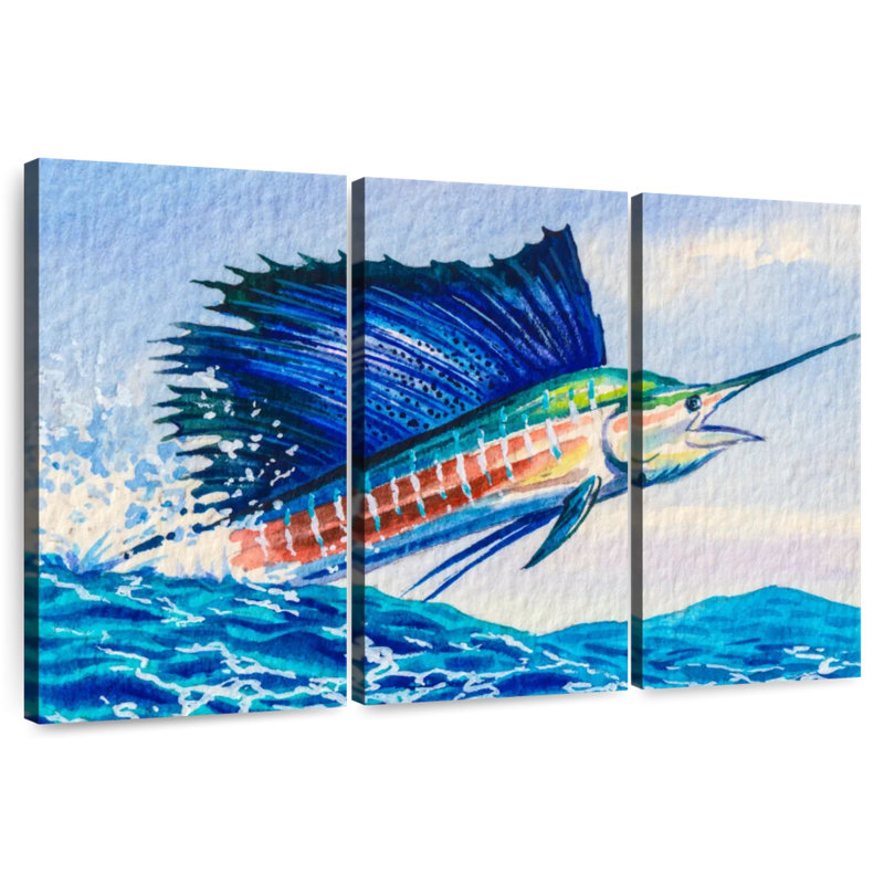Brampt Sailfish, 28" H x 45" W