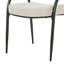 Chaises de salle à manger rembourrées avec pieds en métal (ensemble de 2)-783712601