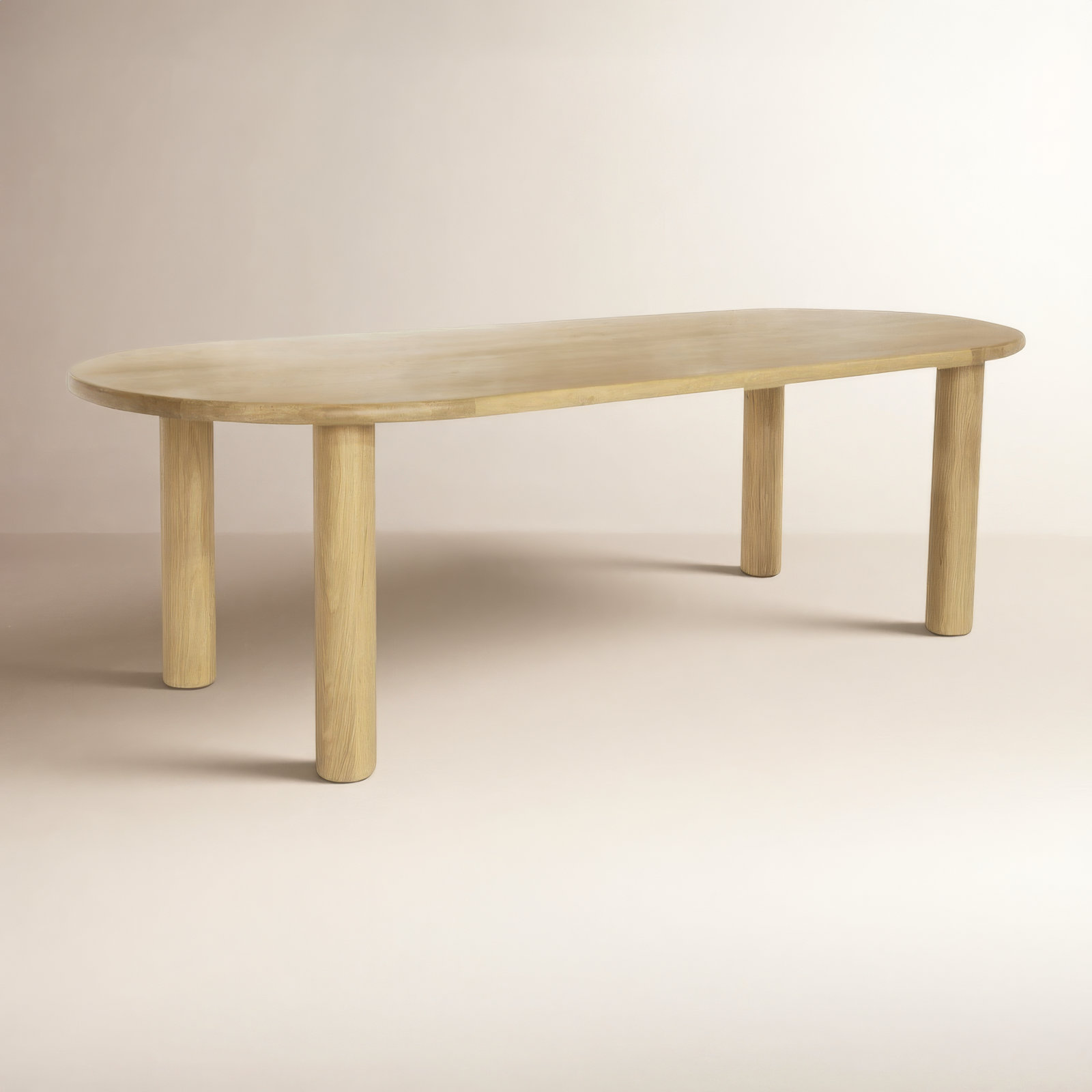 Tully Oval Dining Table, 96" L x 42" W