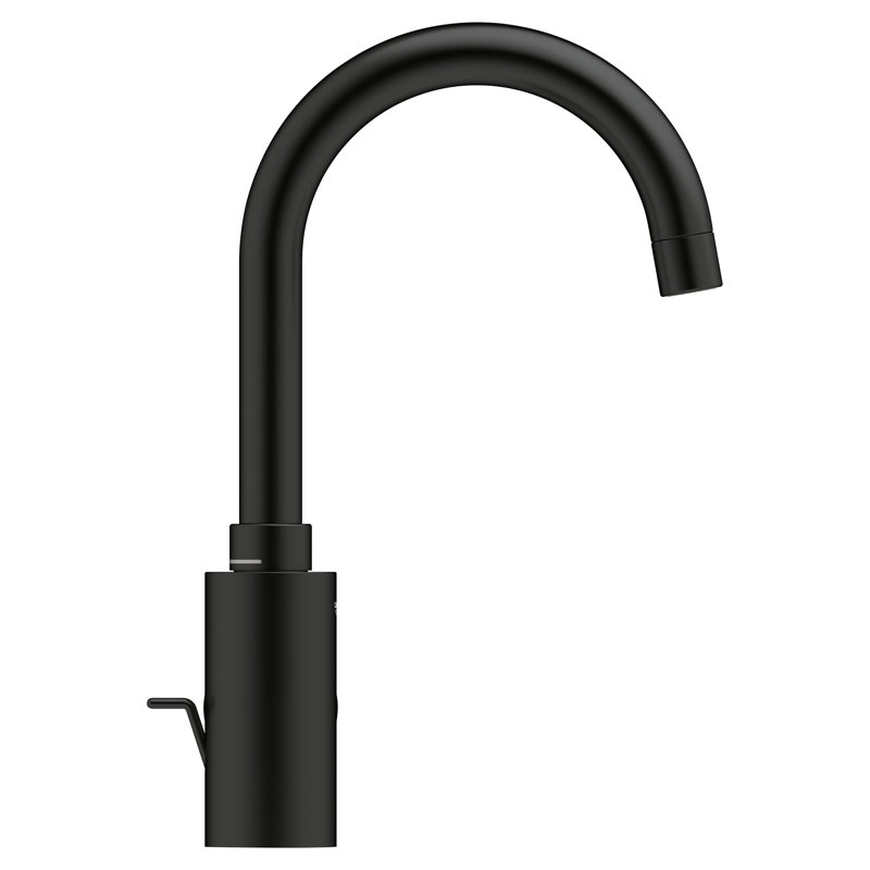 Concetto™ Single Hole Bathroom Faucet with Drain Assembly, Matte Black
