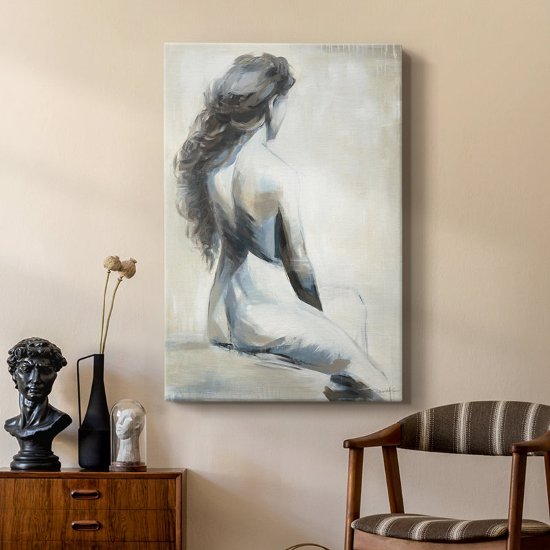 Chanson sur le vent - galerie Cavas sur mesure, H 18 po x l 12 po