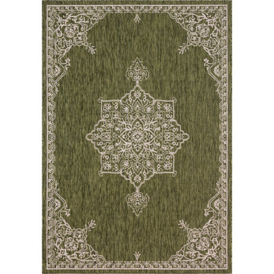 Crabill Oriental Indoor / Outdoor Rug