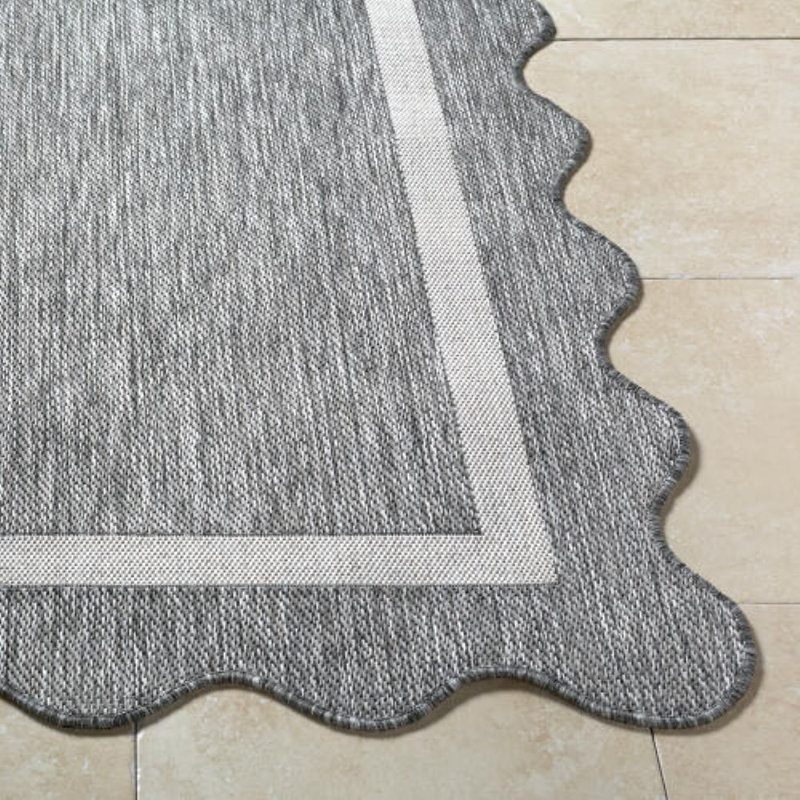 Skiles Machine Woven Rug, Rectangle 6'6.7" x 9'0.3"