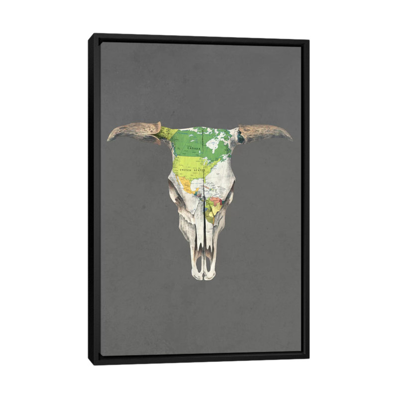 Go Go Portrait par Terry Fan - Impression sur toile, H 26 po x l 18 po x P 1,5 po, Toile avec cadre noir, Pas de tapis