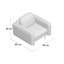 Natalie Upholstered Armchair-25368742