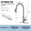 Brushed Nickel Pull Down Kitchen Faucet-91324912
